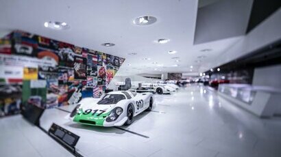 Новая специальная выставка «50 лет Porsche 917 – Colours of Speed»