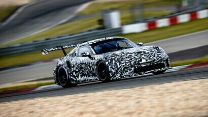 Новый Porsche 911 GT3 Cup проходит тесты