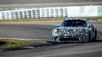 Новый Porsche 911 GT3 Cup проходит тесты
